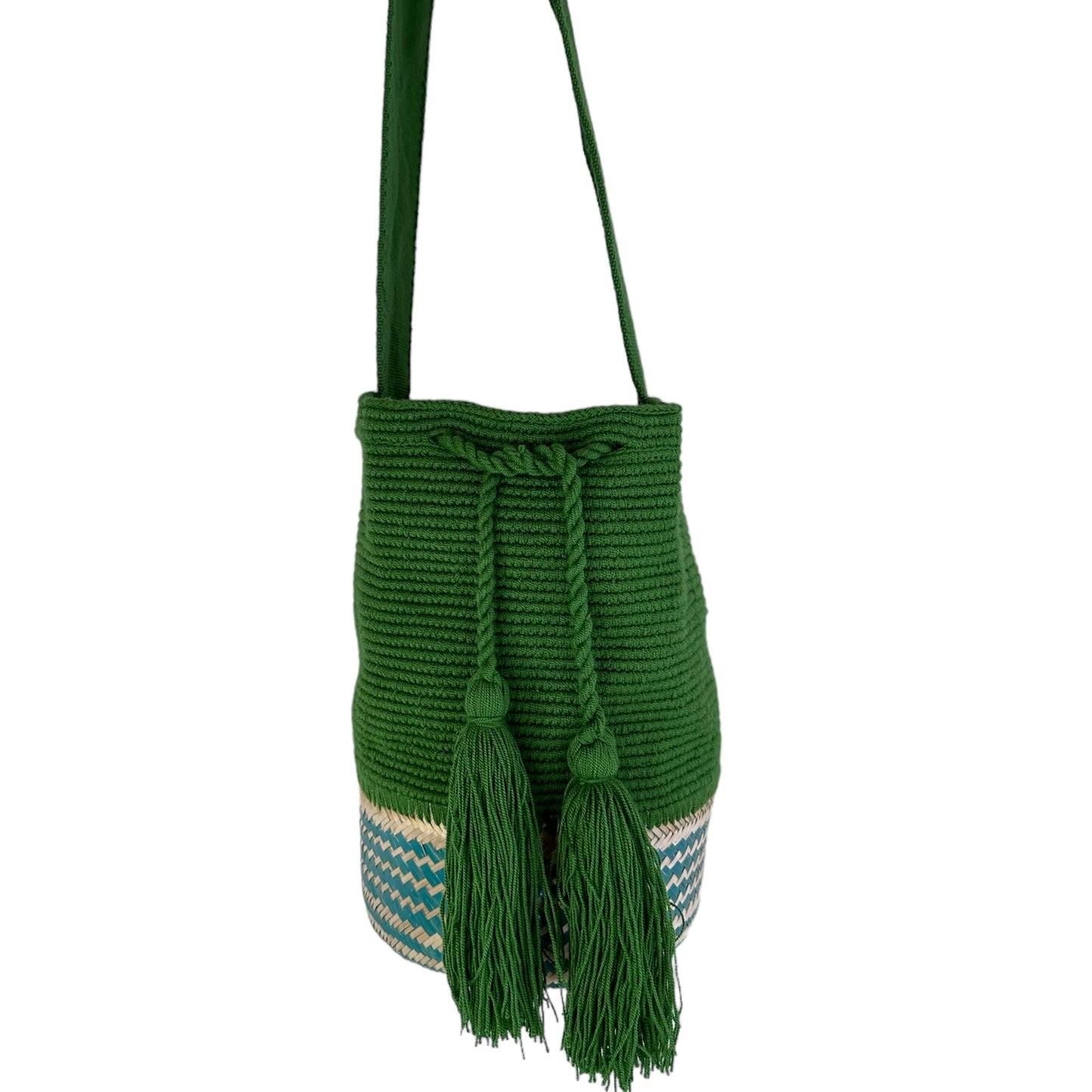 Unicolor Wayuu bag
