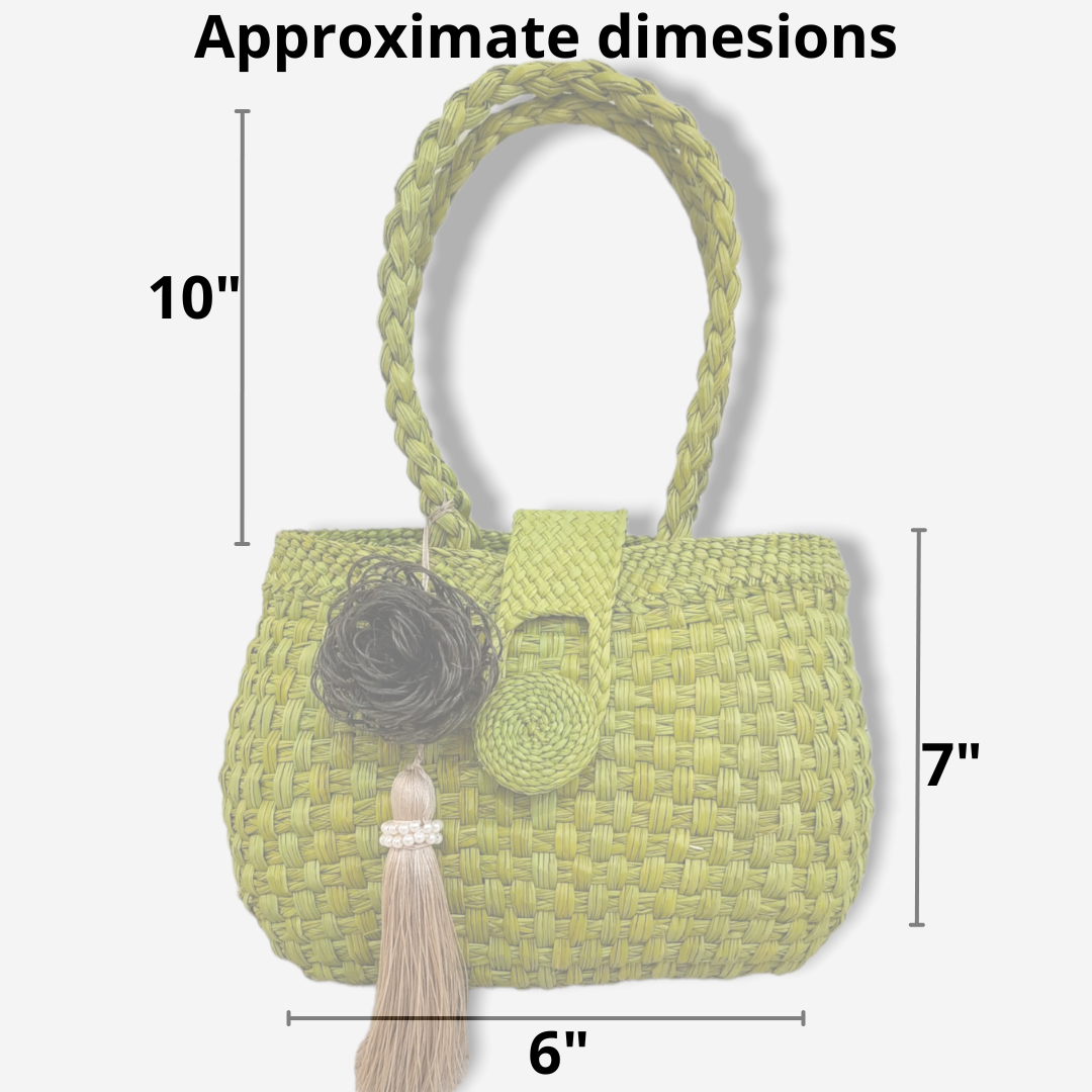 Natural fiber bag