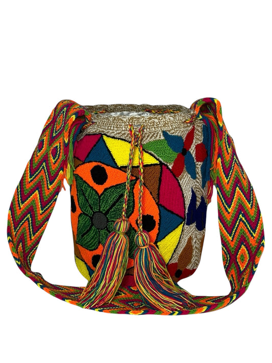 Multicolor Wayuu bag