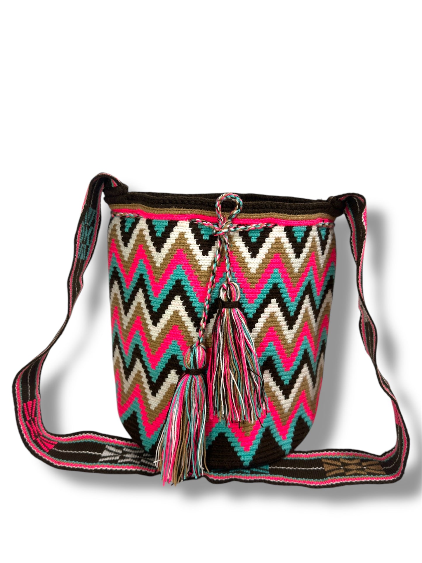 Multicolor Wayuu bag