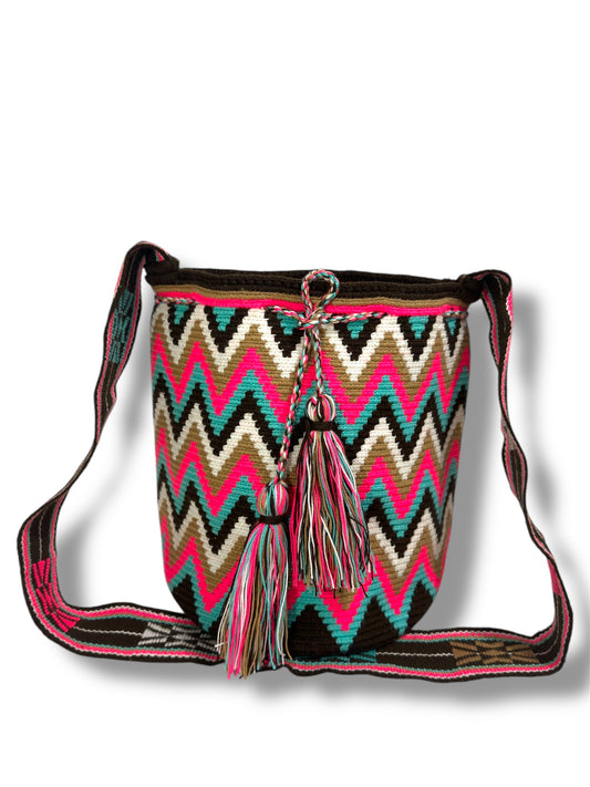Multicolor Wayuu bag