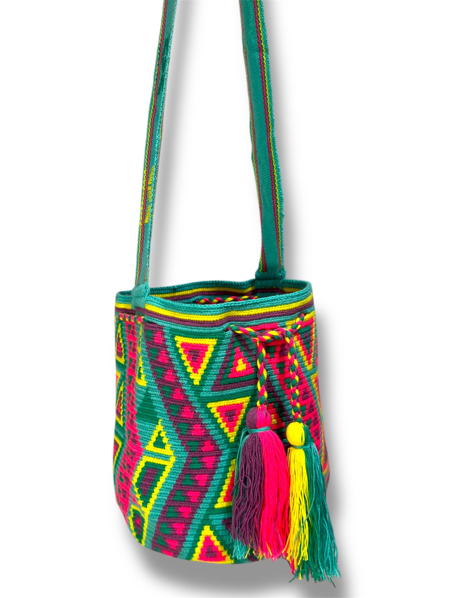 Multicolor Wayuu bag