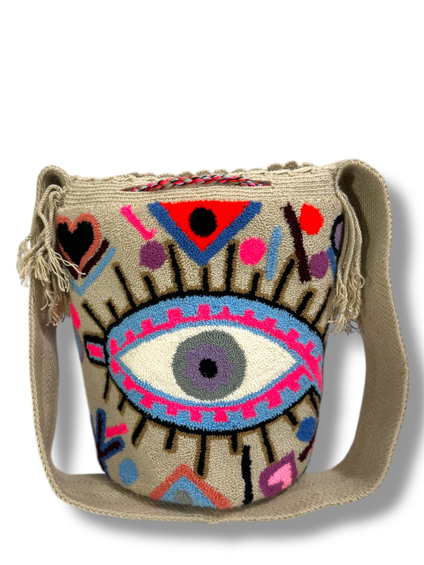 Multicolor Wayuu bag