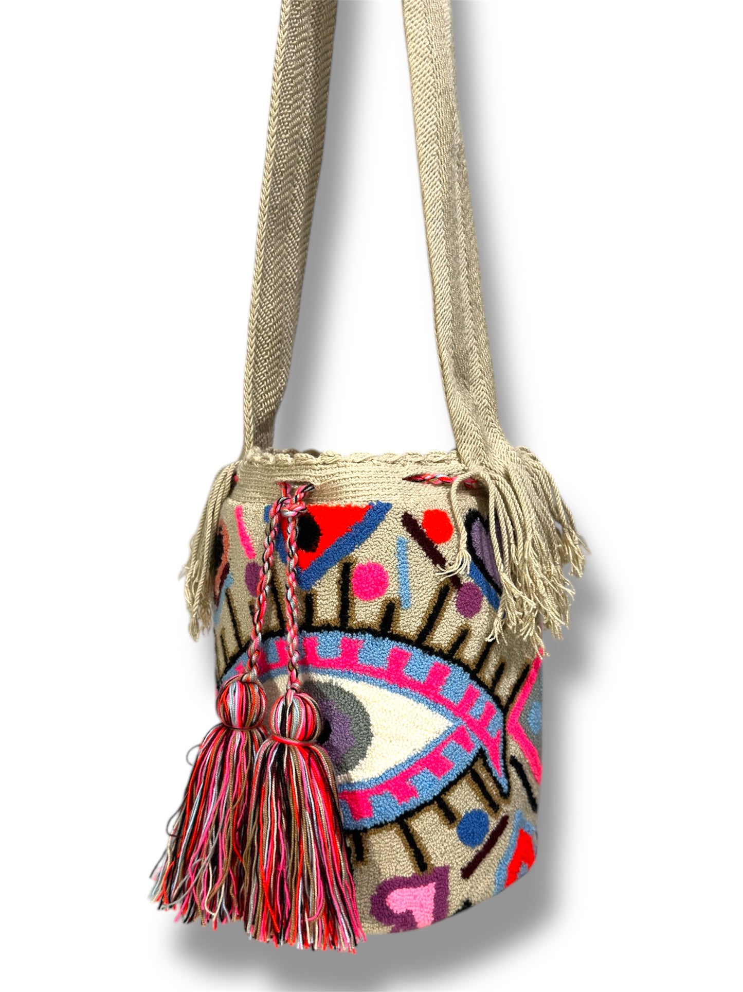 Multicolor Wayuu bag