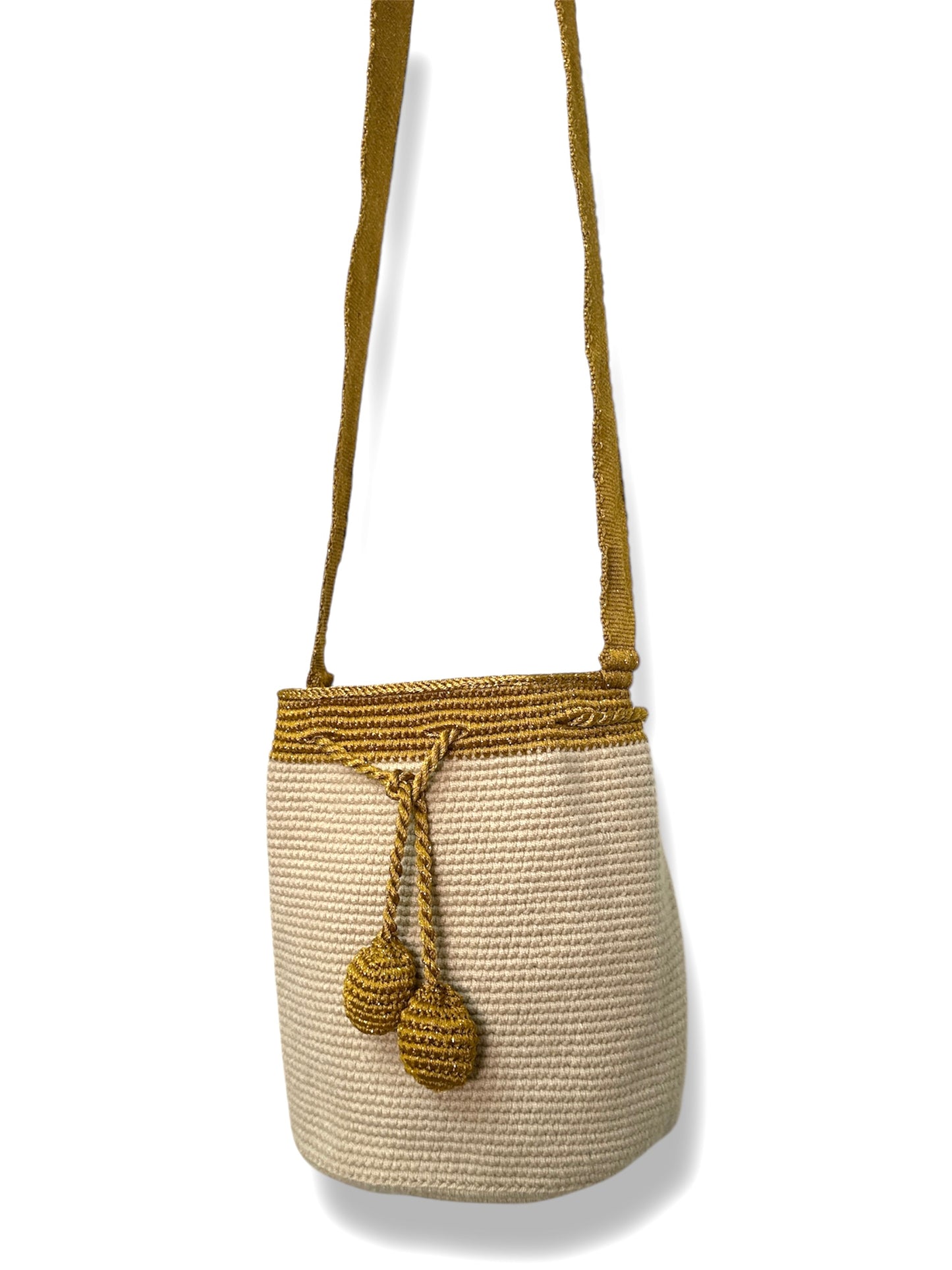 Unicolor Wayuu bag