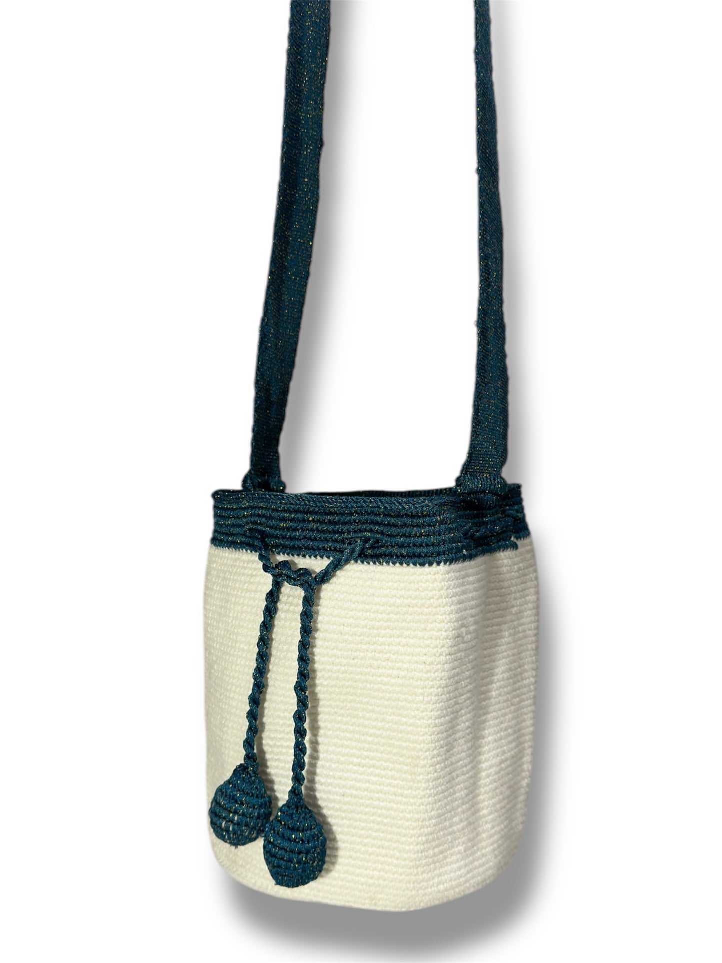 Unicolor Wayuu bag