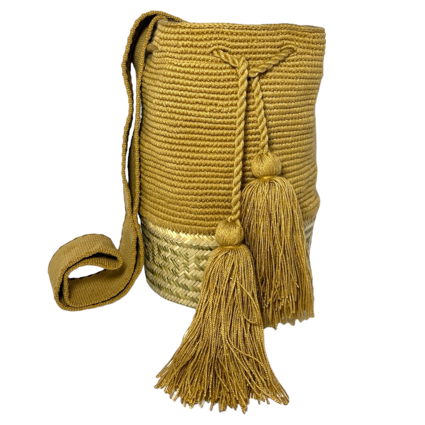 Unicolor Wayuu bag