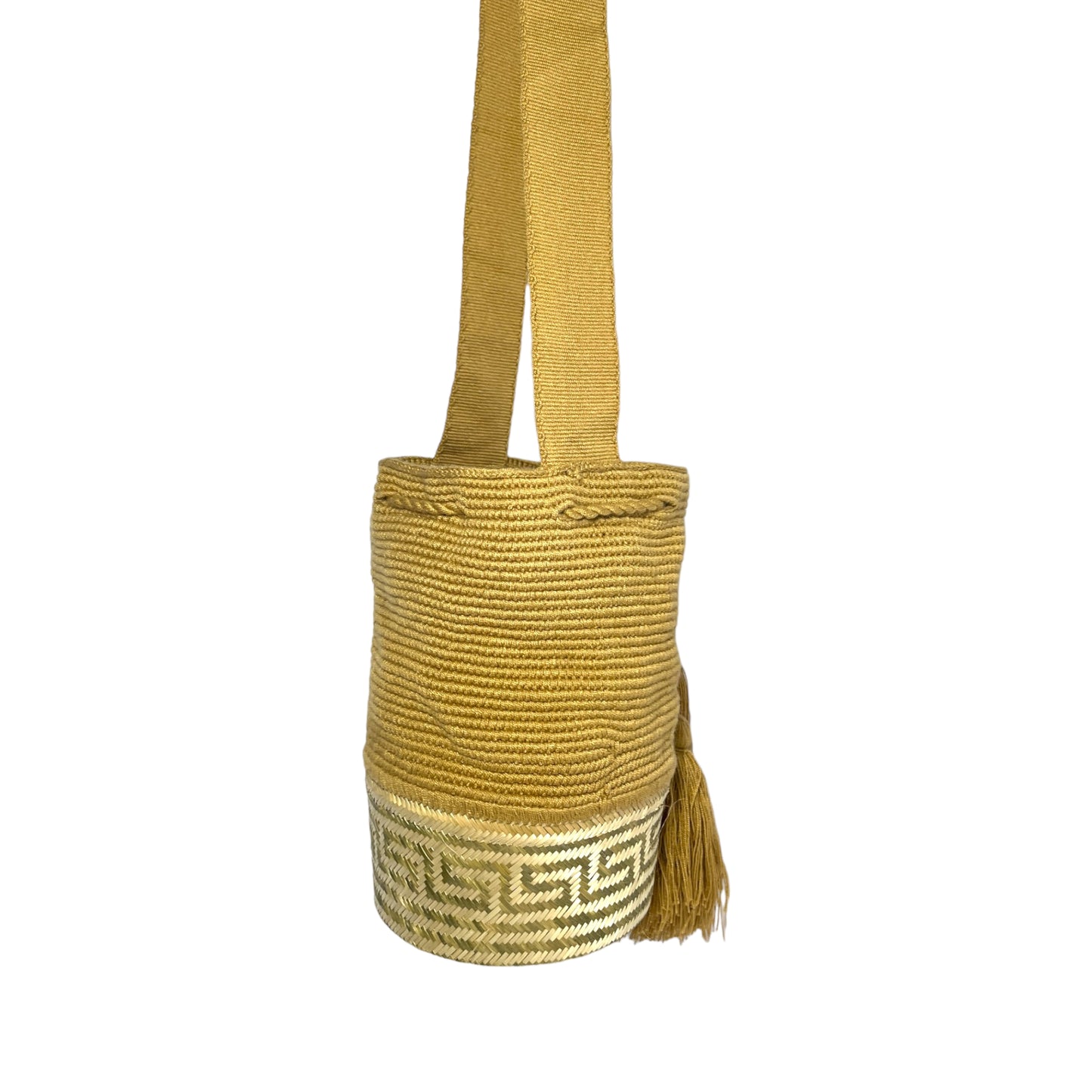 Unicolor Wayuu bag