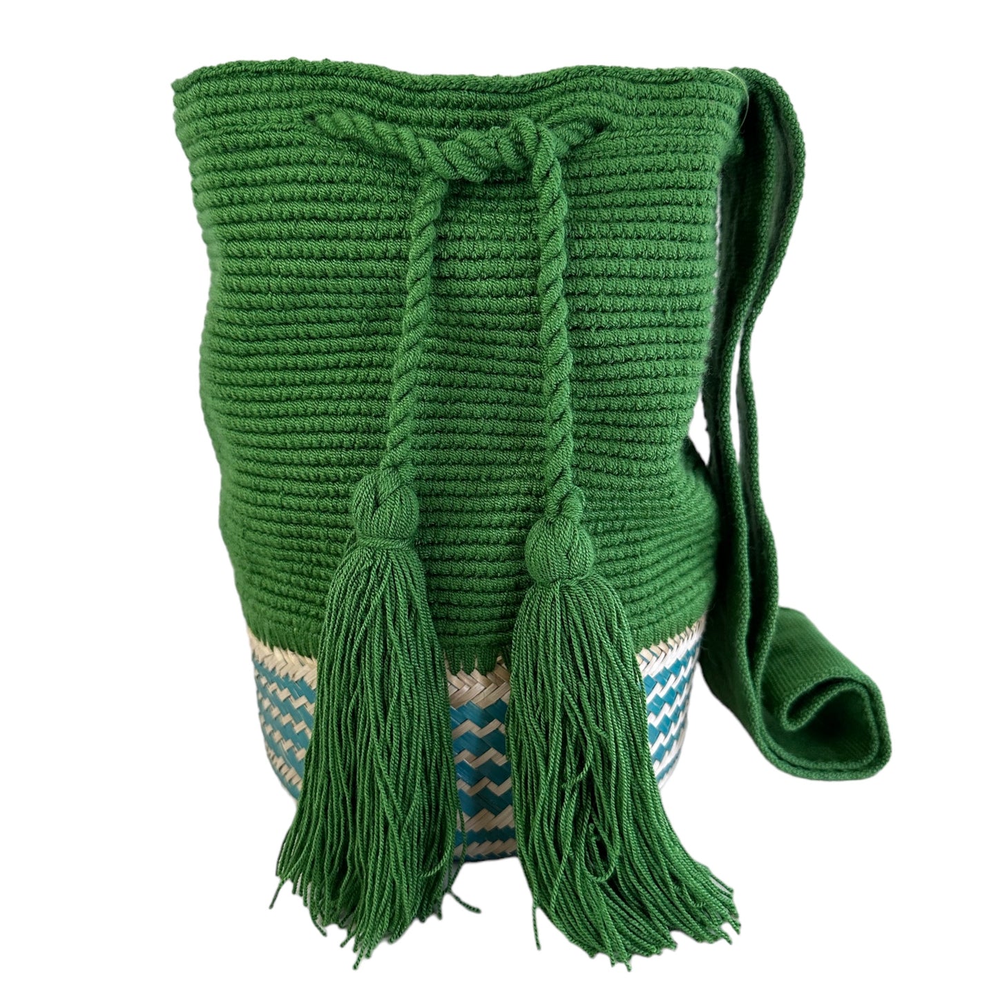 Unicolor Wayuu bag
