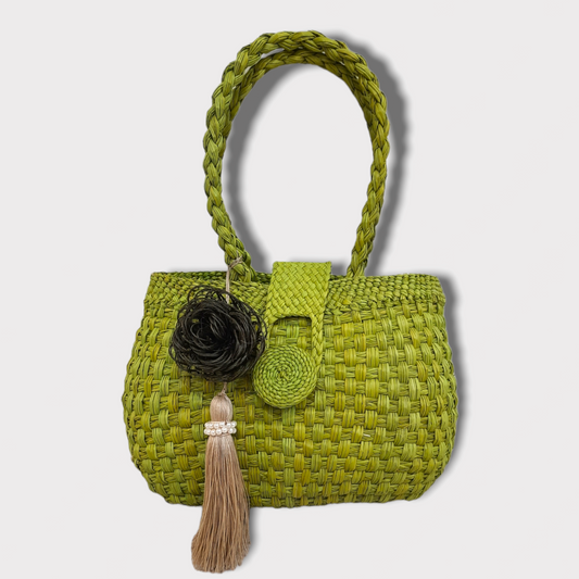 Natural fiber bag