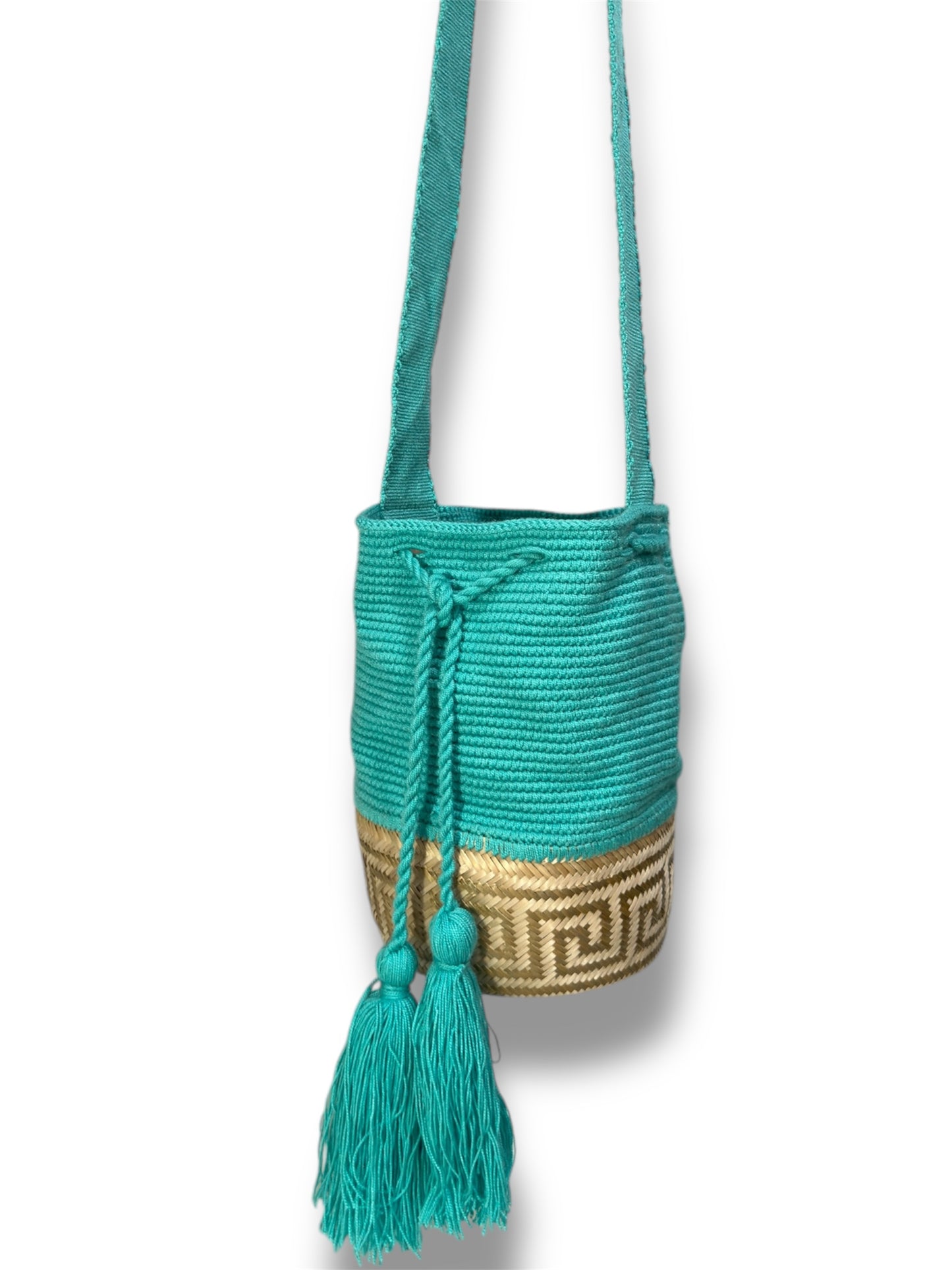 Unicolor Wayuu bag