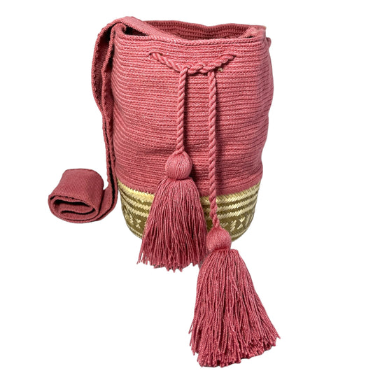 Unicolor Wayuu bag